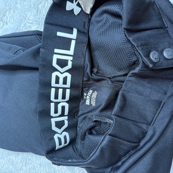 Under Armour Baseball Pants Men's Small Black AS IS- Read note - Picture 4 of 7